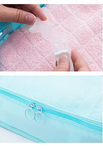 8 pcs Luggage Packing Organizers Packing Cubes Set for Travel