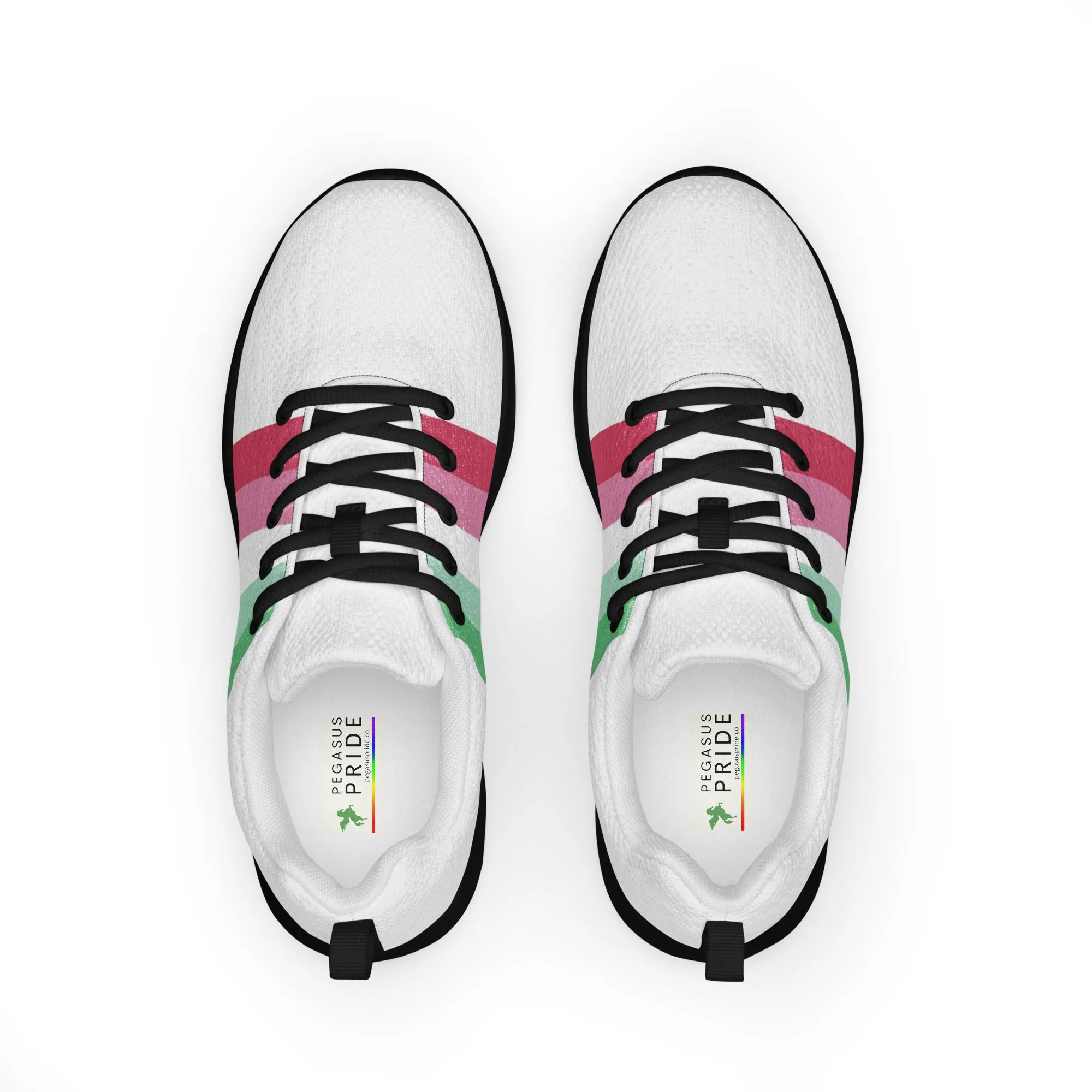 Abrosexual Pride Flag Women’s Athletic Shoes