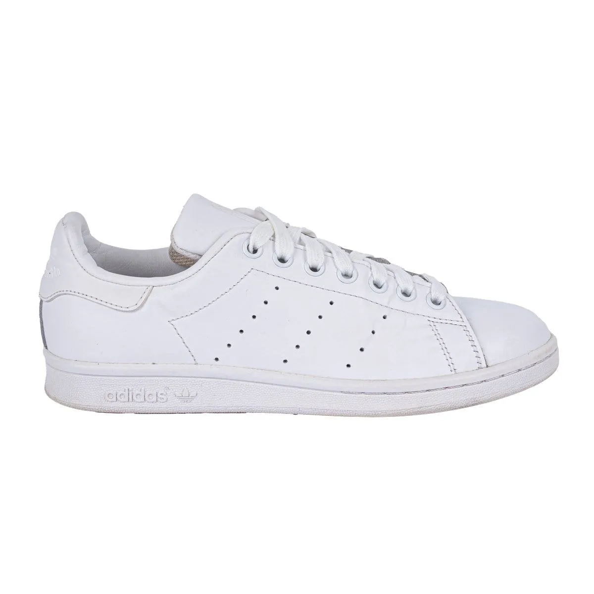 Adidas Stan Smith Low-Top Sneakers Smooth Leather White Colour For Women