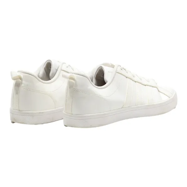 ADIDAS VS Pace Sneaker Trainers White Leather Womens UK 8.5