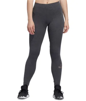 Adidas Womens Metallic Logo Base Layer Athletic Pants