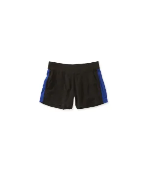 Aeropostale Womens Fashion Stripe Mini Athletic Shorts