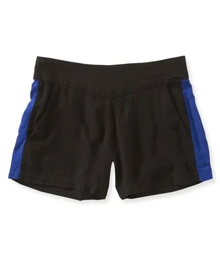 Aeropostale Womens Fashion Stripe Mini Athletic Shorts