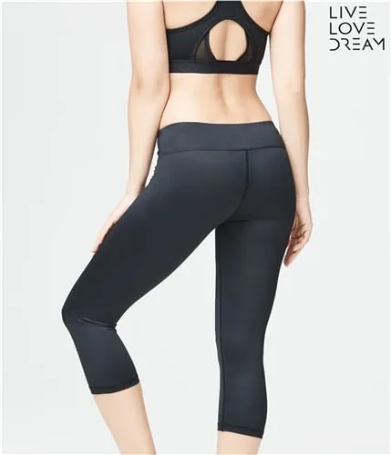 Aeropostale Womens Tonal Compression Athletic Pants