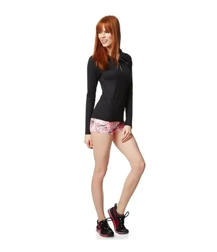 Aeropostale Womens Yoga Athletic Workout Shorts, TW1