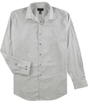 Alfani Mens Athletic Fit Button Up Dress Shirt, TW5