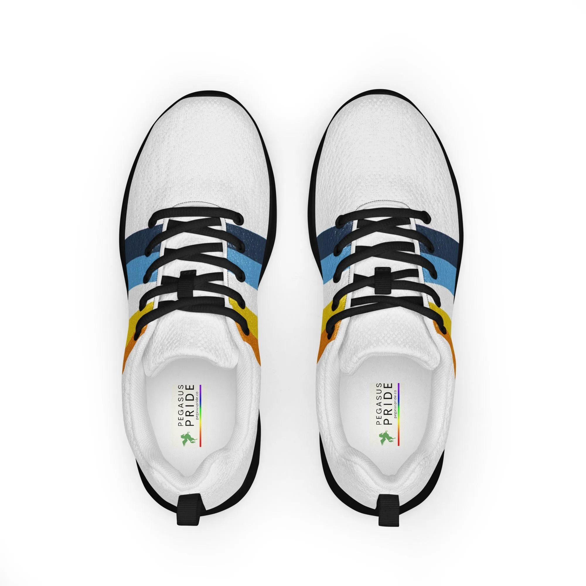 Aroace Pride Flag Women’s Athletic Shoes