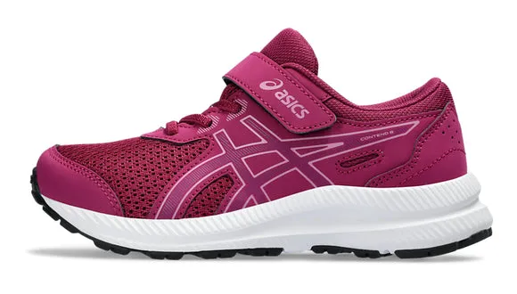 ASICS CONTEND 8PS VELCRO - BLACKBERRY