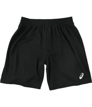 Asics Mens Solid Athletic Workout Shorts, TW4