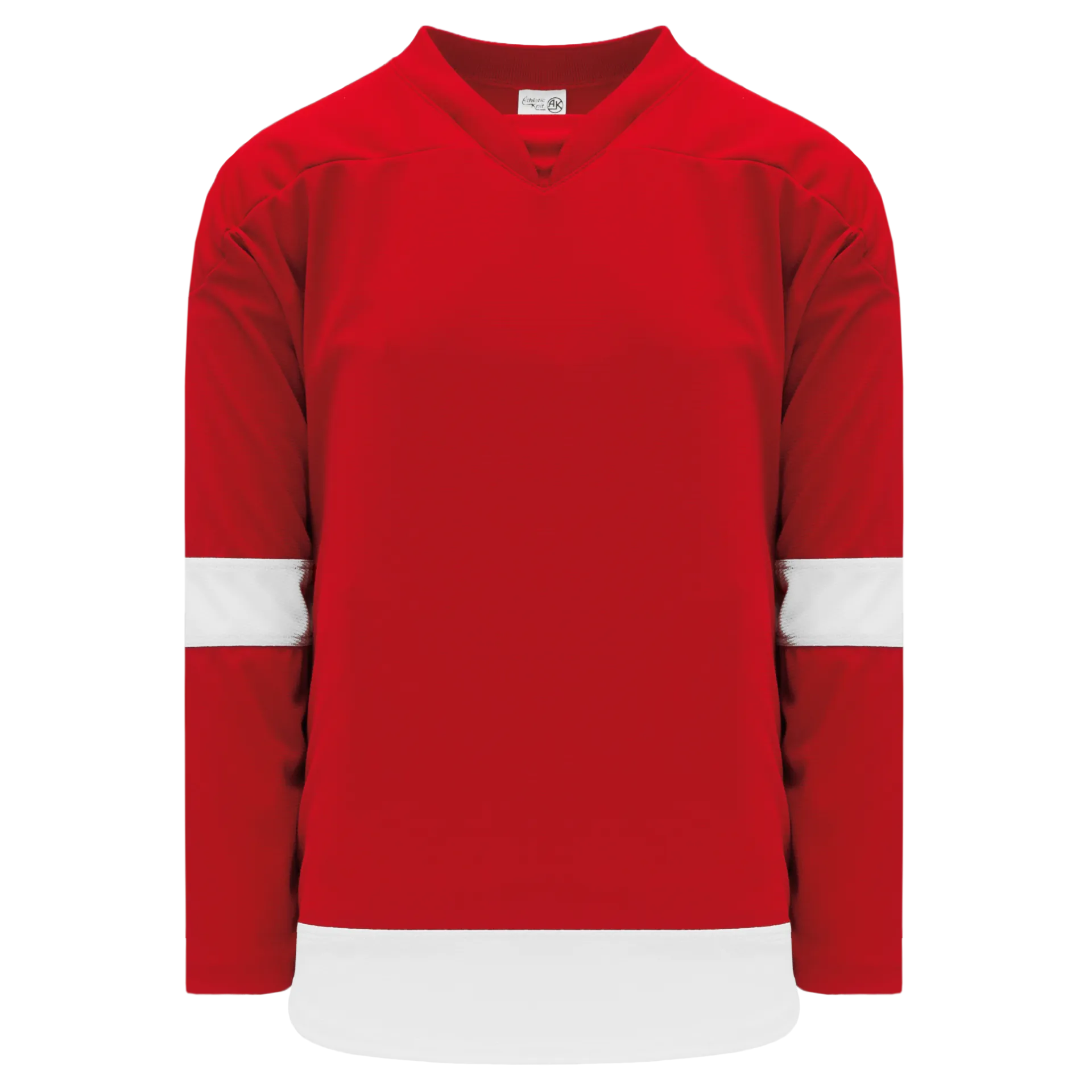 Athletic Knit (AK) H550BA-DET492B Adult 2007 Detroit Red Wings Red Hockey Jersey