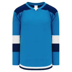 Athletic Knit (AK) H7400A-468 Adult Pro Blue Select Hockey Jersey