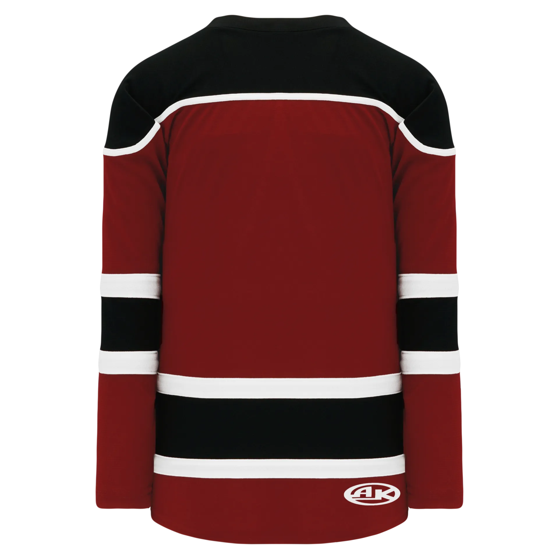 Athletic Knit (AK) H7500A-426 Adult AV Red/Black/White Select Hockey Jersey