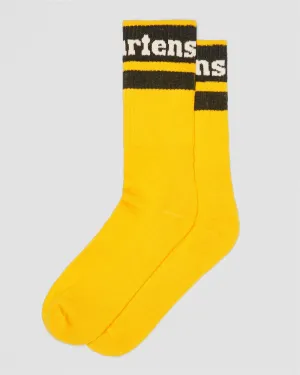 Athletic Logo Organic Cotton Blend Socks