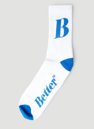 Better Gift Shop Athletic B Socks