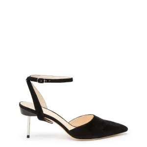 Black Suede Stiletto   Marilyn