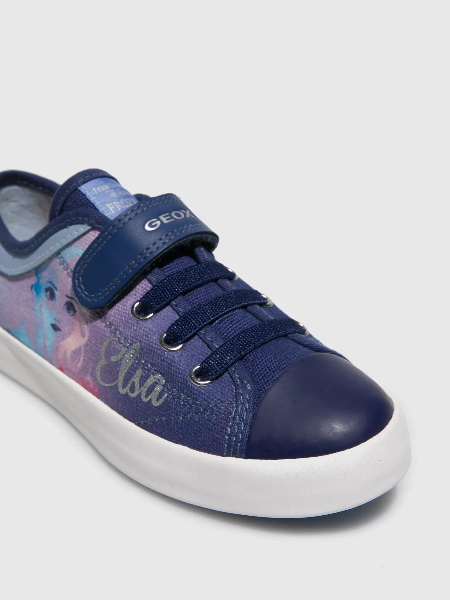 Blue Velcro Trainers