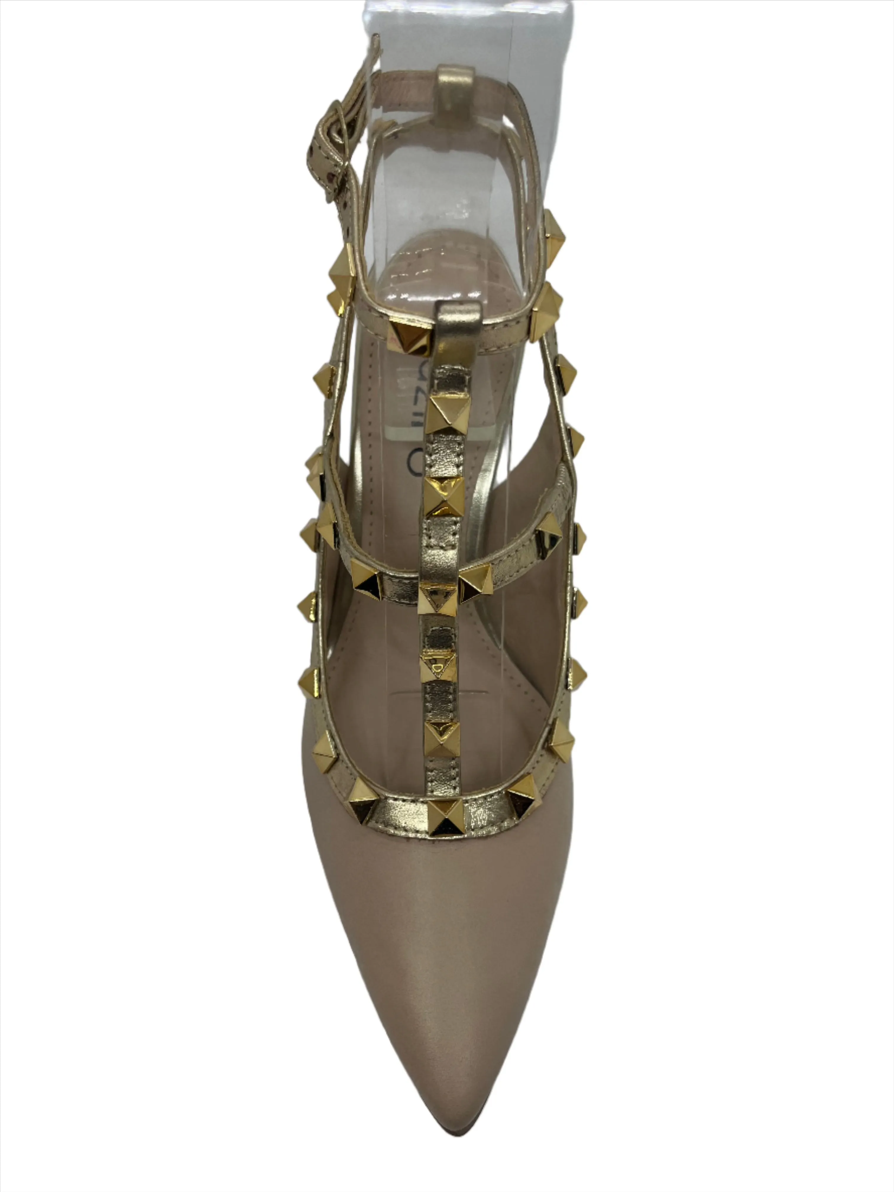 BRAZILIO VIV STUD HEEL