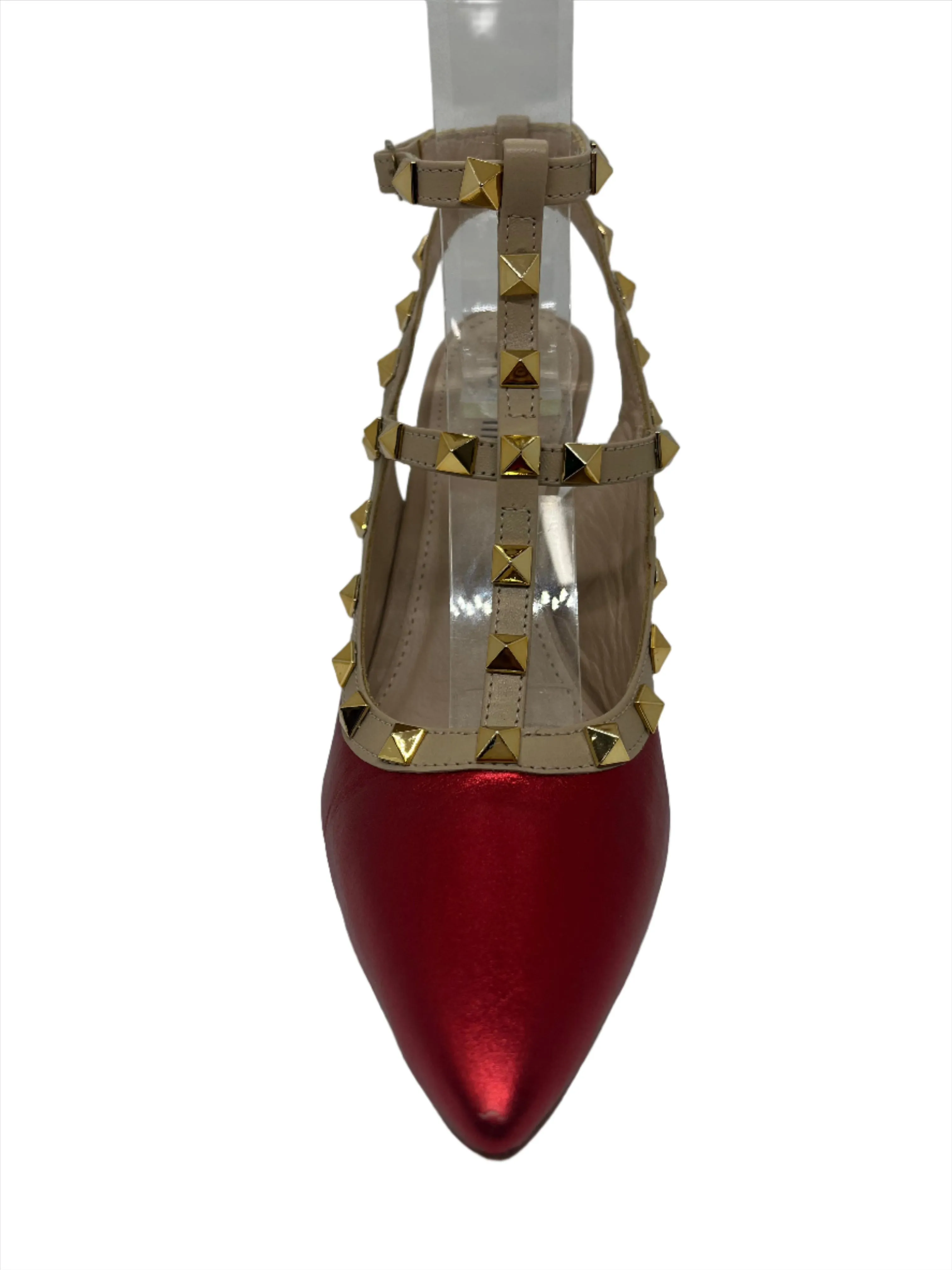 BRAZILIO VIV STUD HEEL