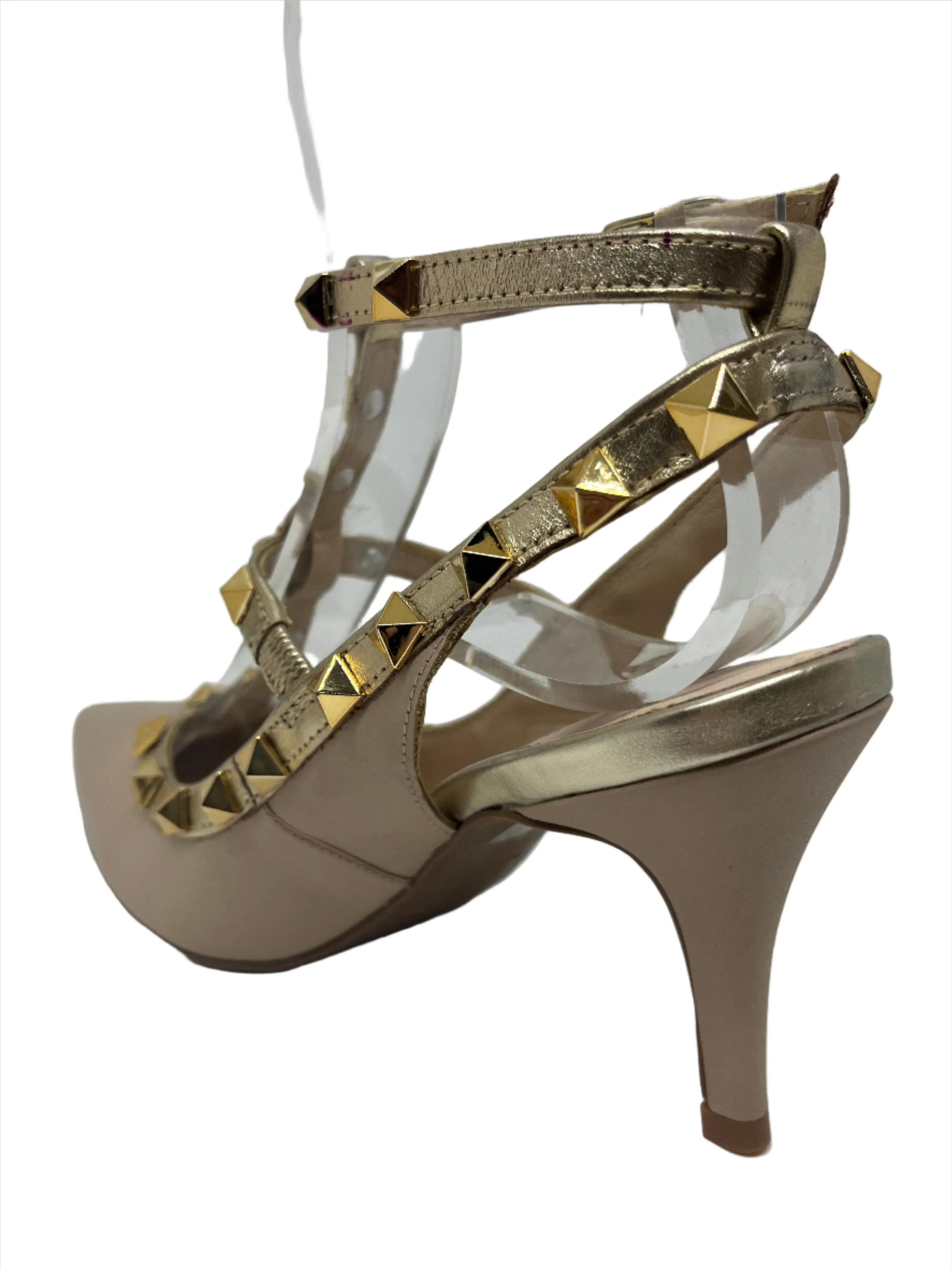 BRAZILIO VIV STUD HEEL