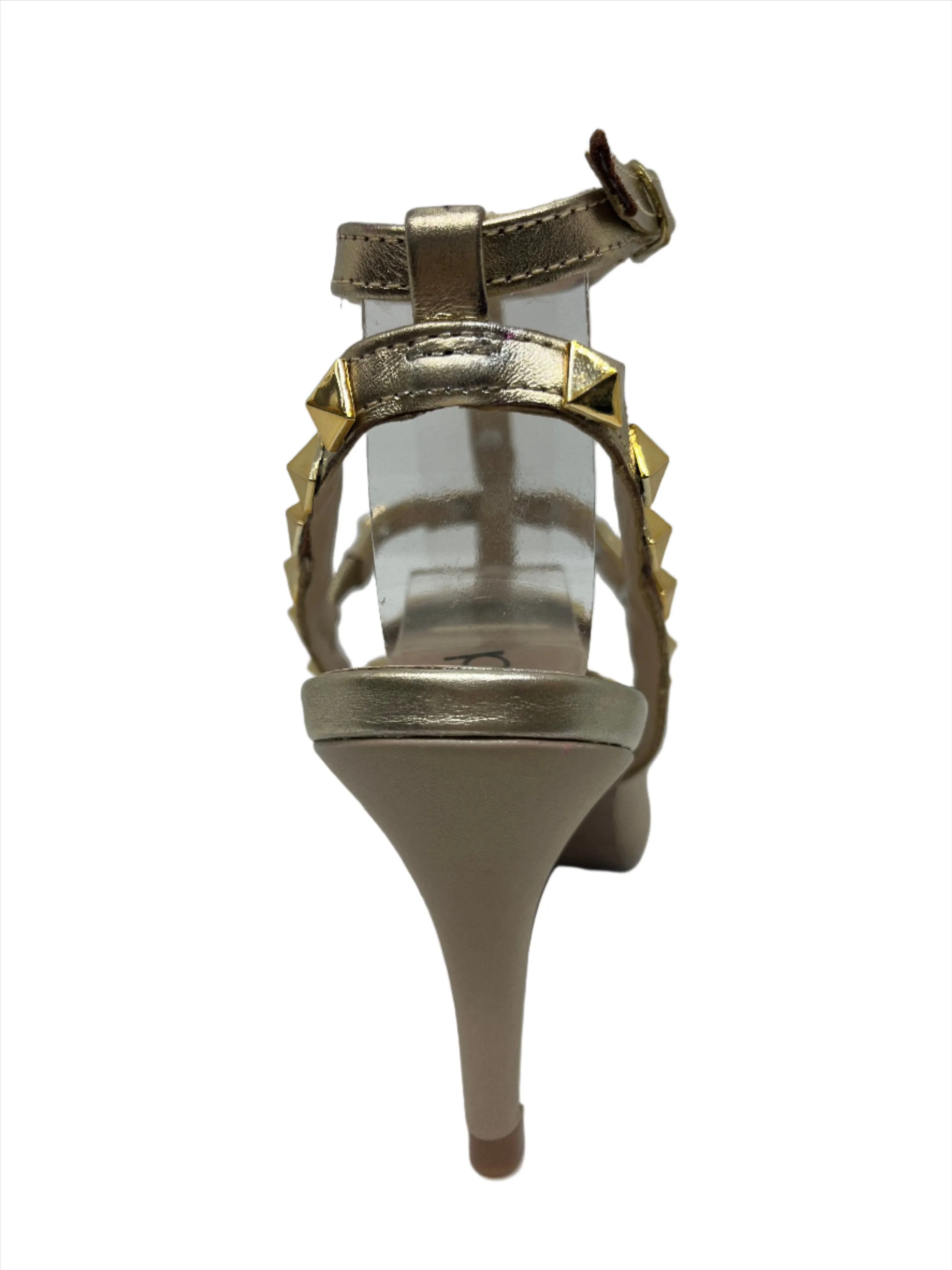 BRAZILIO VIV STUD HEEL
