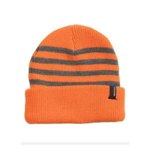 Brixton Heist Beanie Athletic Orange / Heather Grey