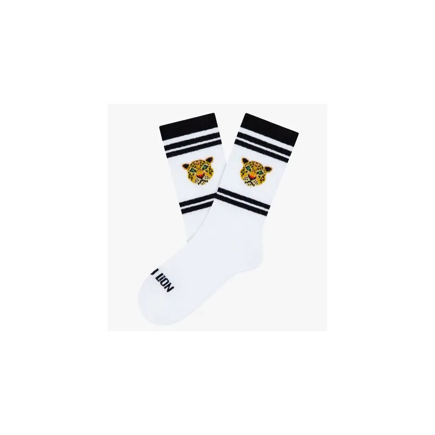 Calcetines Jimmy Lion Athletic Leopard Para Niños 