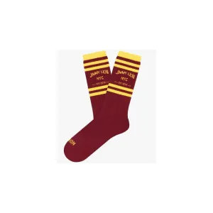 Calcetines Jimmy Lion Athletic NYC Unisex Granate
