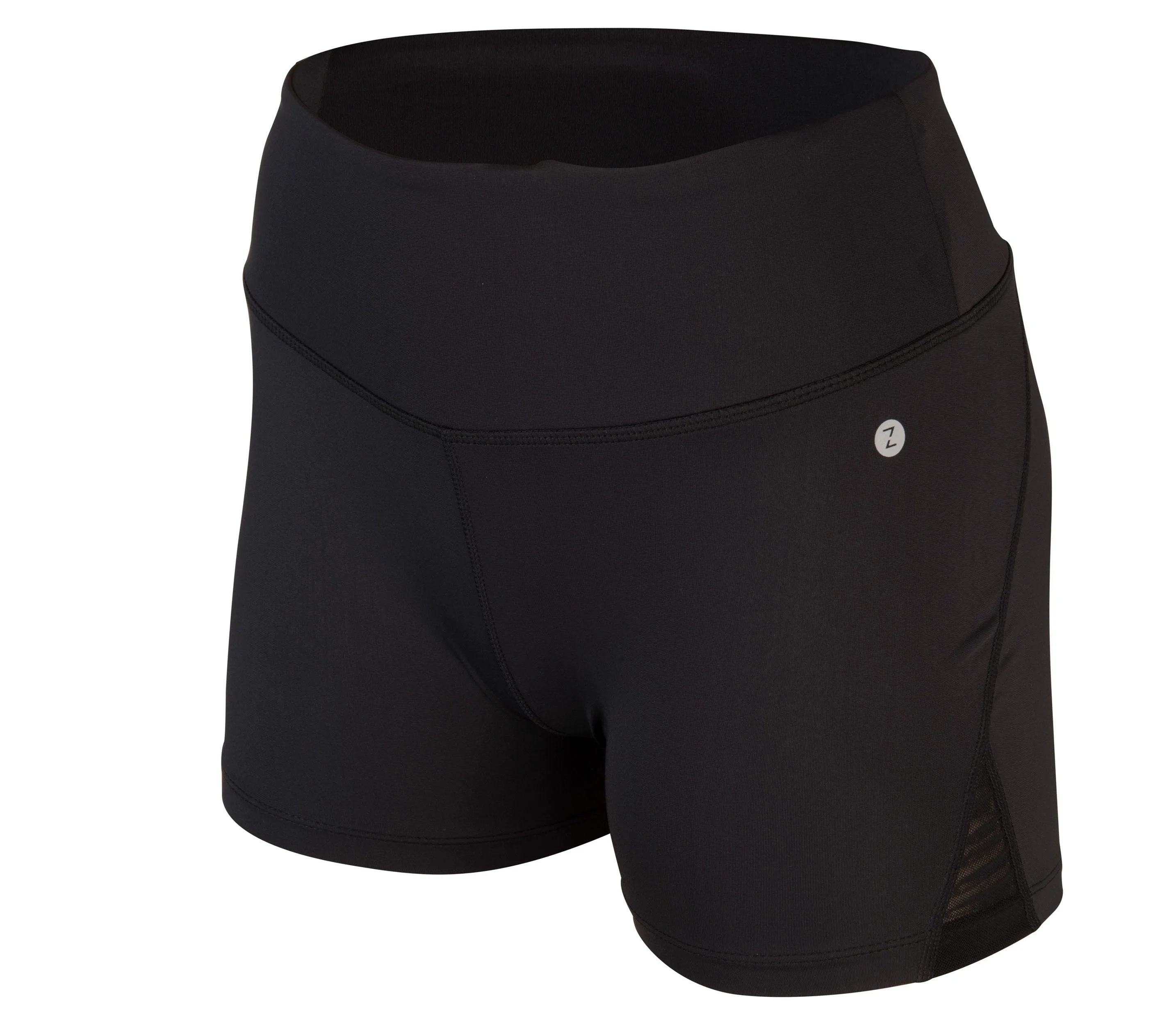 Calza Corta Running Mujer ZVibes Athletic Negro