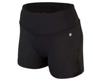 Calza Corta Running Mujer ZVibes Athletic Negro