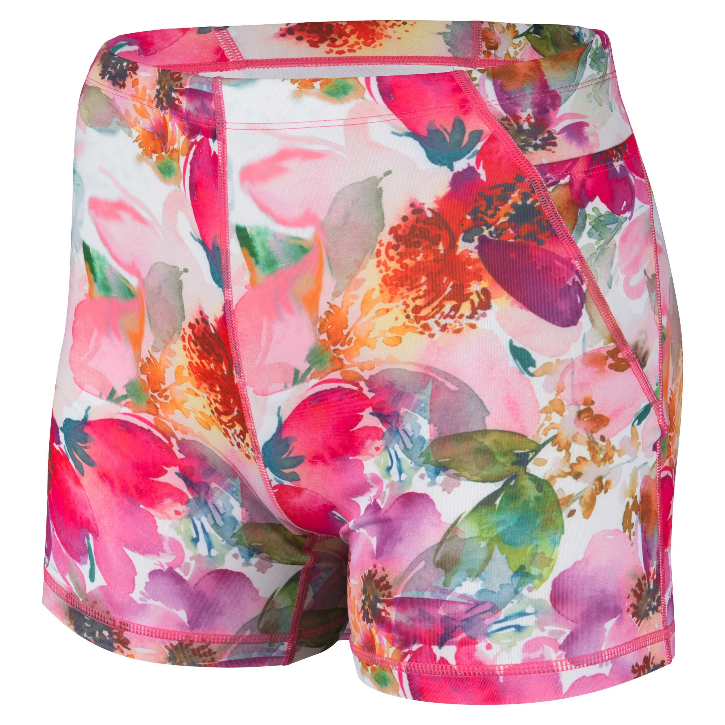 Calza Corta Running Mujer ZVibes Athletic Rosado