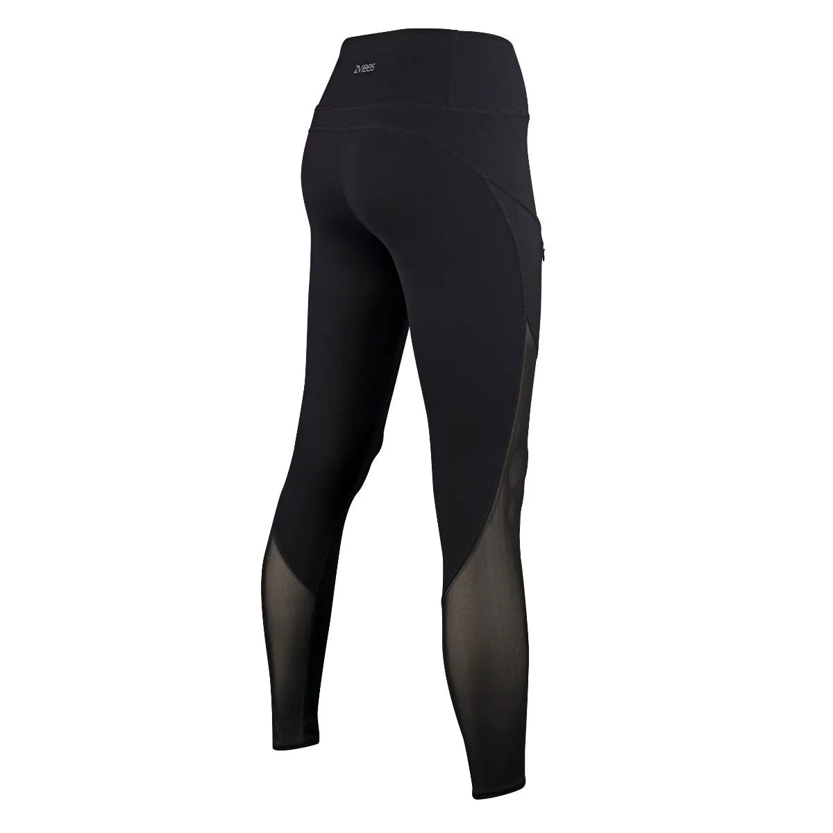 Calza Larga Running Mujer Zvibes Athletic Negro
