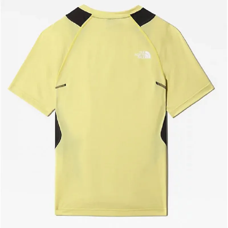 Camiseta The North Face ATHLETIC OUTDOOR GLACIER (Acid Yellow White Heather-Asphalt Grey) Hombre