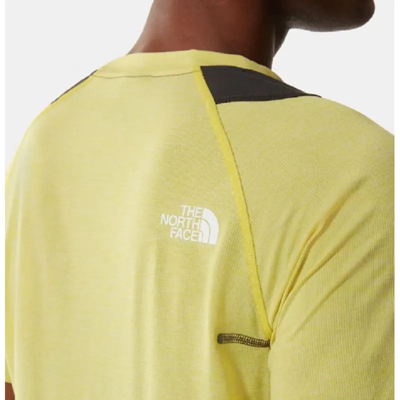 Camiseta The North Face ATHLETIC OUTDOOR GLACIER (Acid Yellow White Heather-Asphalt Grey) Hombre