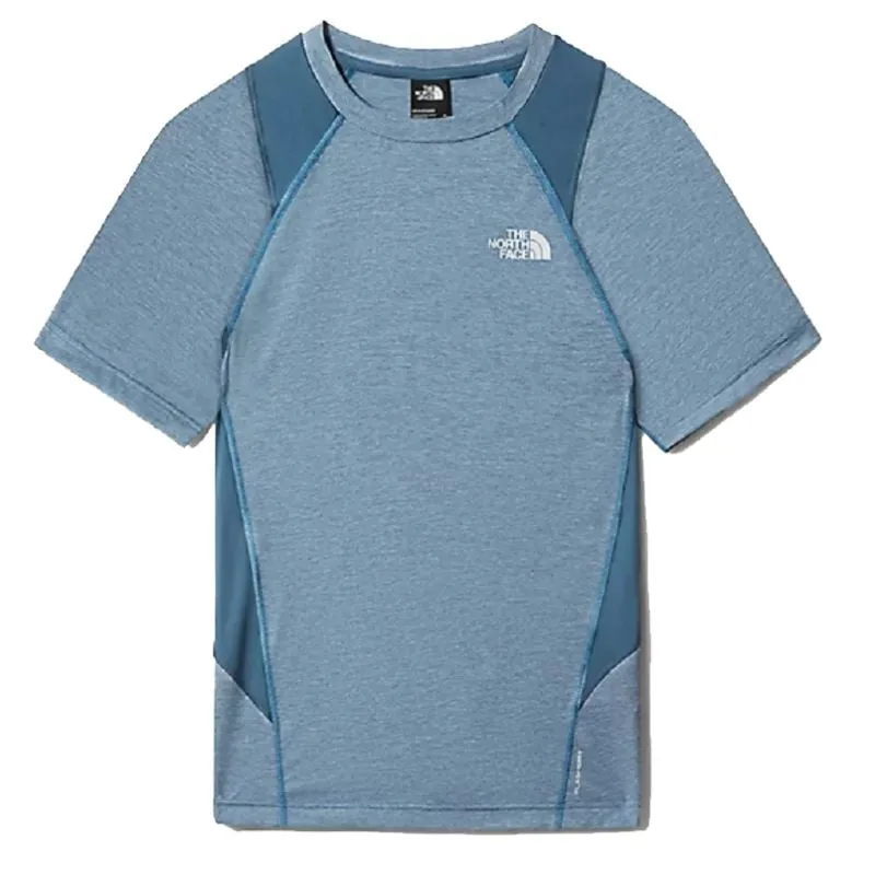 CAMISETA The North Face ATHLETIC OUTDOOR GLACIER (Banff Blue White Heather-Monterey Blue) Hombre