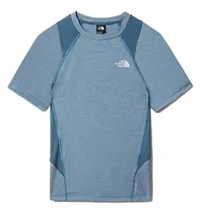 CAMISETA The North Face ATHLETIC OUTDOOR GLACIER (Banff Blue White Heather-Monterey Blue) Hombre