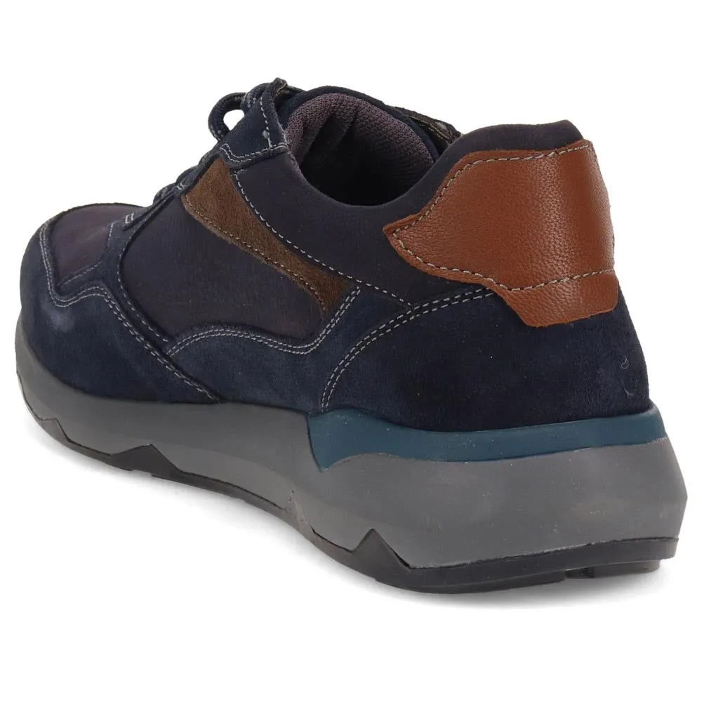 Casual Leather Lace-Up Shoes - PARK40029 / 326 001