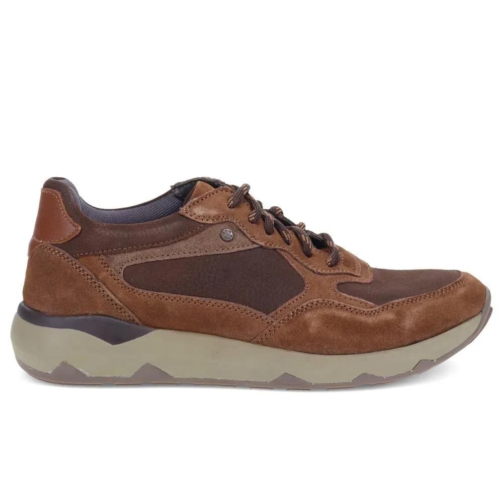 Casual Leather Lace-Up Shoes - PARK40029 / 326 001