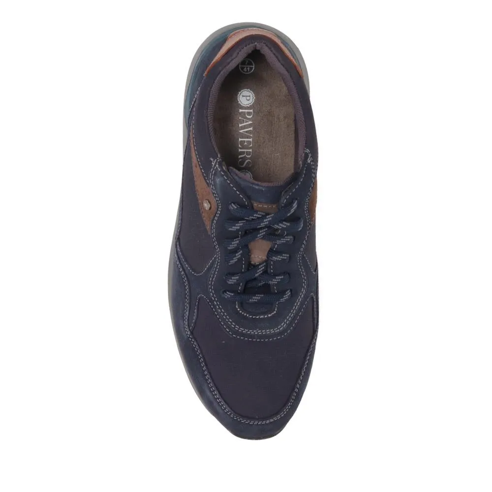 Casual Leather Lace-Up Shoes - PARK40029 / 326 001
