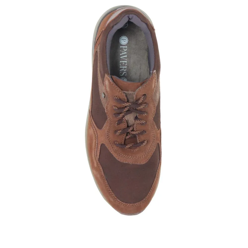 Casual Leather Lace-Up Shoes - PARK40029 / 326 001