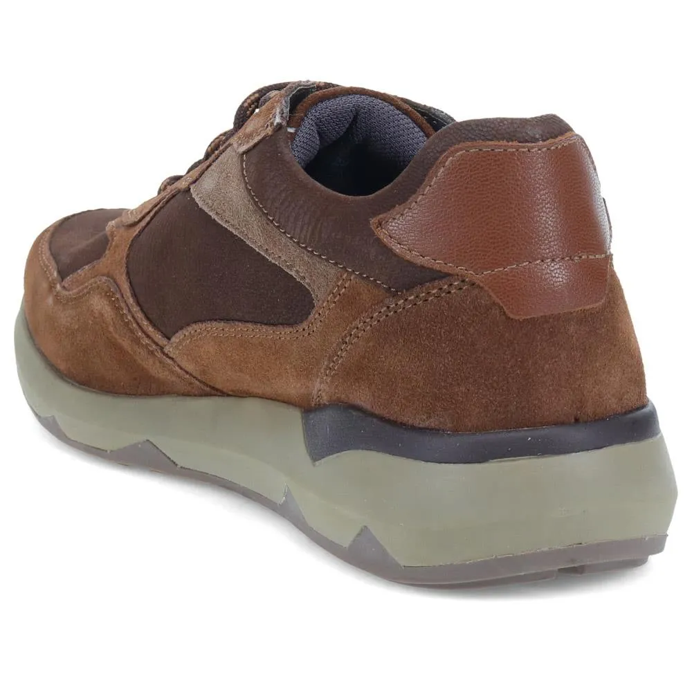 Casual Leather Lace-Up Shoes - PARK40029 / 326 001