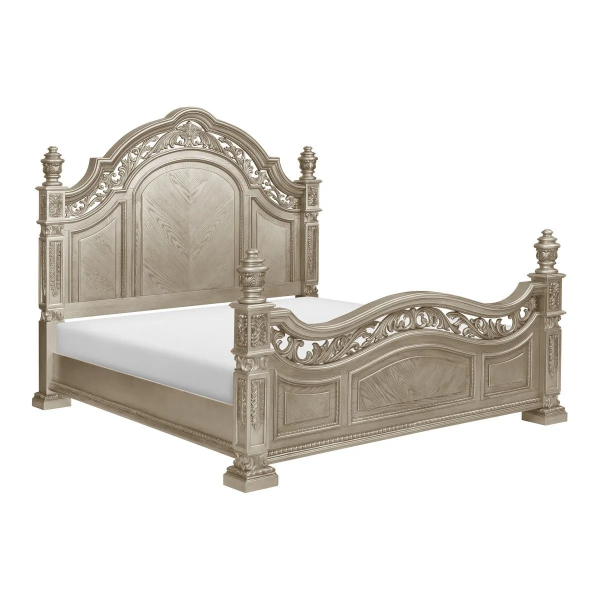 Catalonia Platinum Gold Bedroom Collection