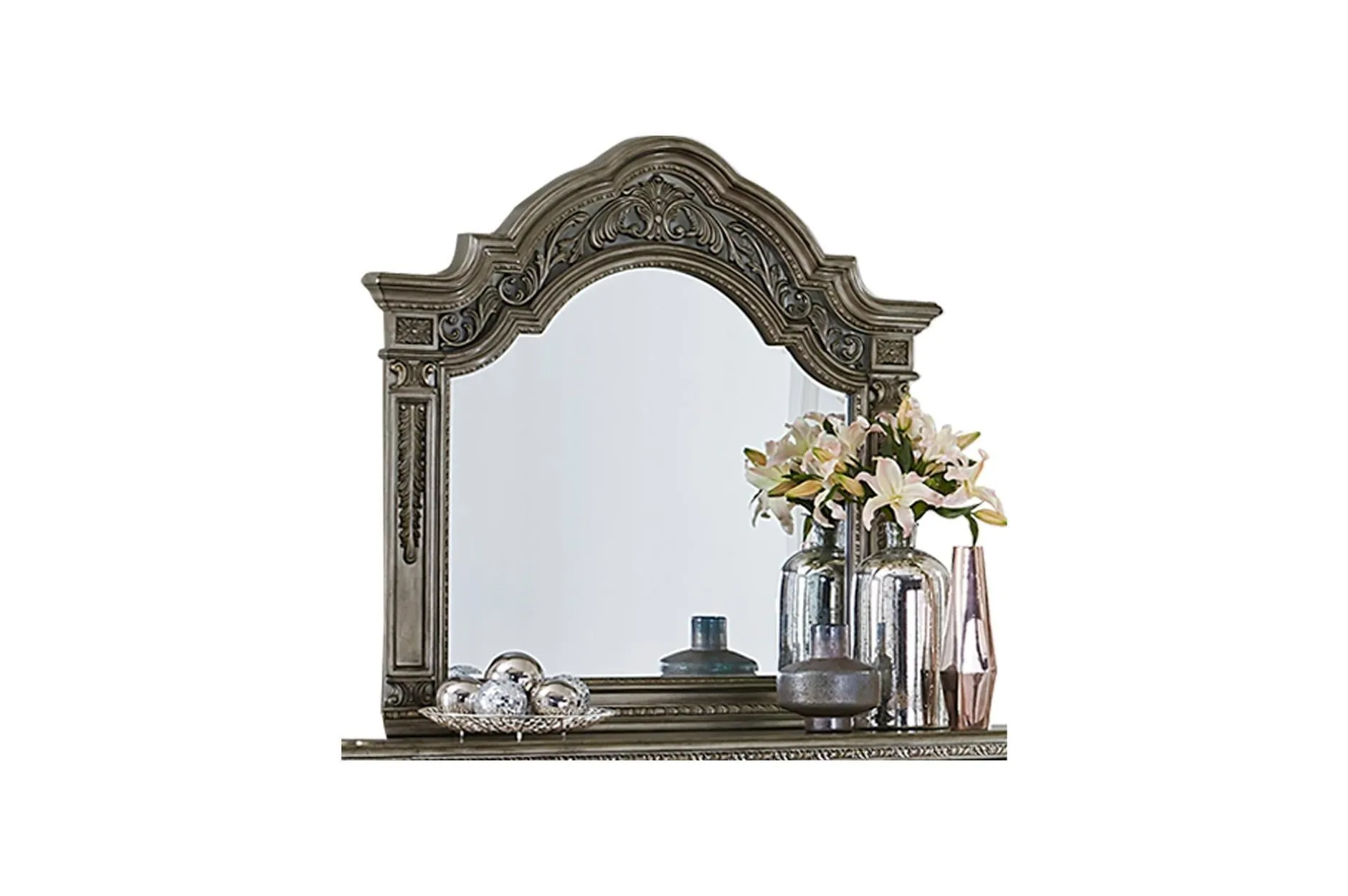 Catalonia Platinum Gold Bedroom Collection