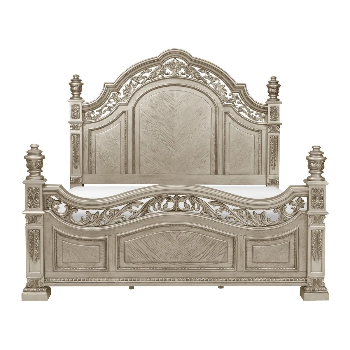 Catalonia Platinum Gold Bedroom Collection
