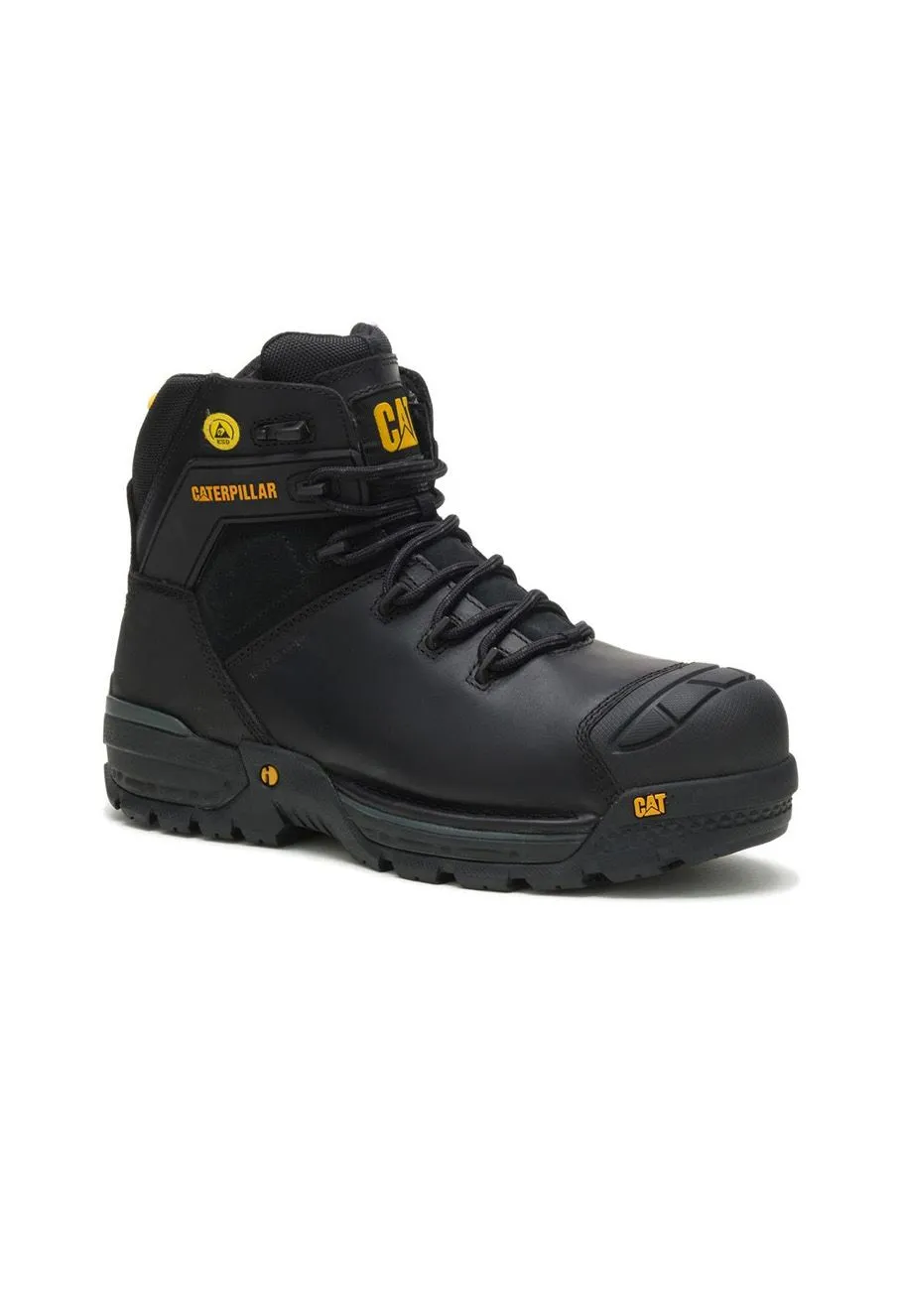 CAT&#x20;Safety&#x20;Shoe&#x20;Excavator&#x20;LT&#x20;S3&#x20;WR&#x20;HRO&#x20;-&#x20;Black