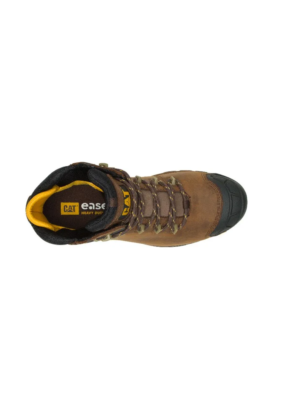 CAT&#x20;Safety&#x20;Shoe&#x20;Excavator&#x20;LT&#x20;S3&#x20;WR&#x20;HRO&#x20;-&#x20;Brown