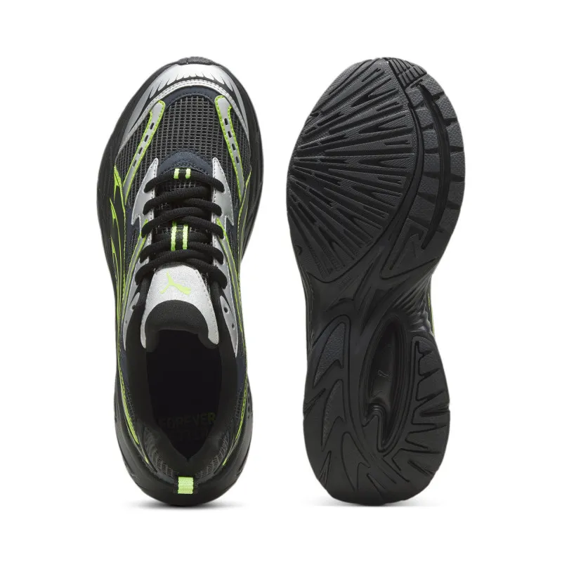 Chaussures homme Puma Morphic Athletic - Noir/Vert - 395919 05