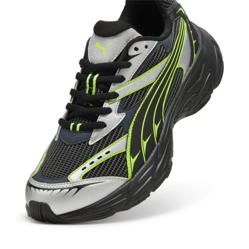 Chaussures homme Puma Morphic Athletic - Noir/Vert - 395919 05
