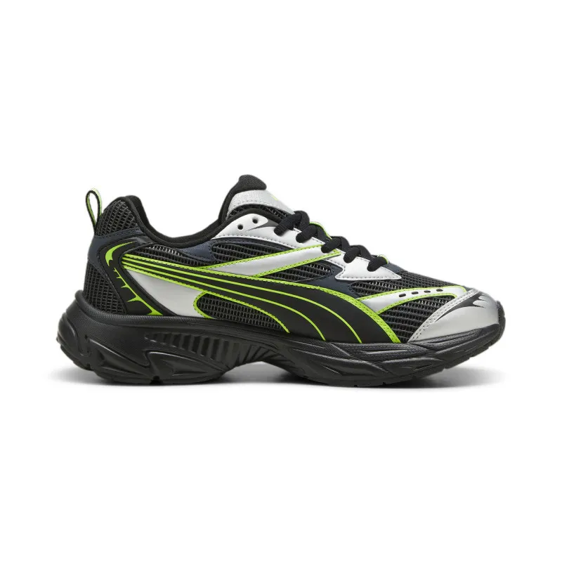 Chaussures homme Puma Morphic Athletic - Noir/Vert - 395919 05