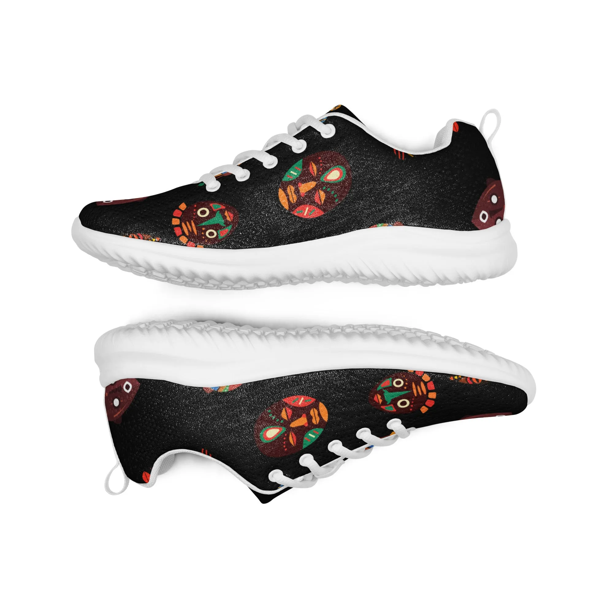 Chi Tribal Mask Multi-Face Women’s athletic shoes