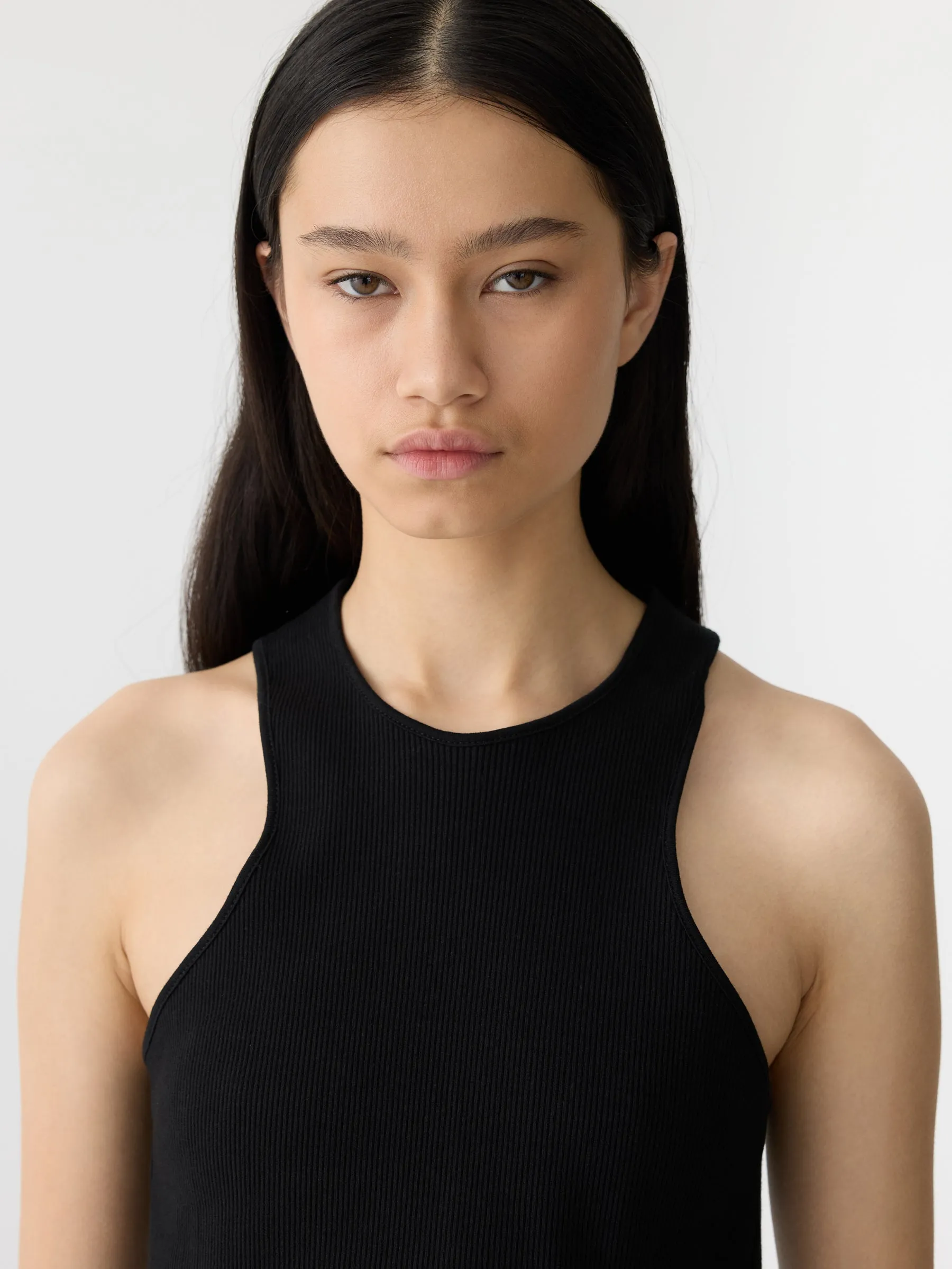 cropped athletic tank